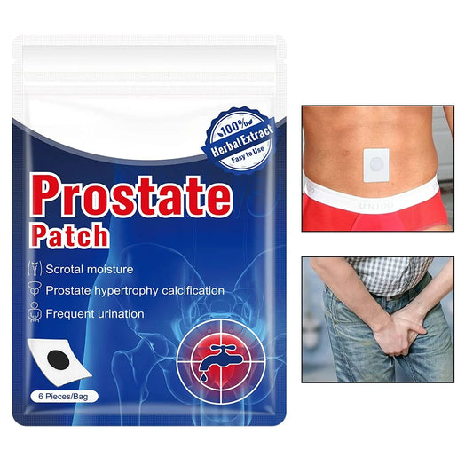 1 Pack ( 6 Patchs) 6 pièces de soins de la prostate